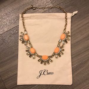Jcrew sunburst statement necklace